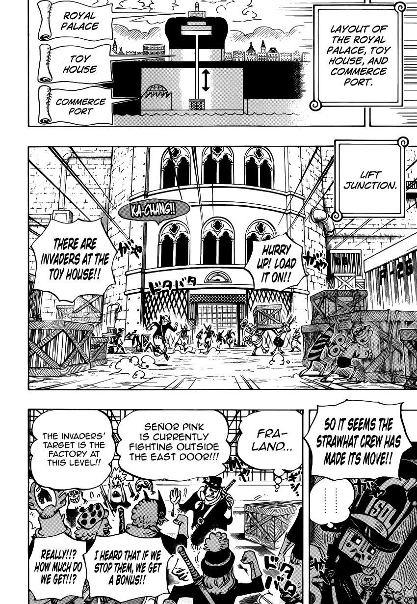 One Piece, Chapter 733 image 12